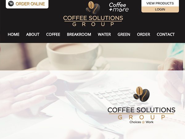 Coffee Solutions Group Content Site