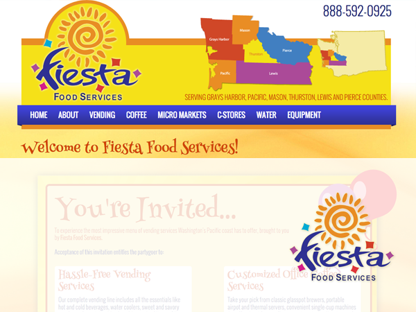 Fiesta Food Services Content Site