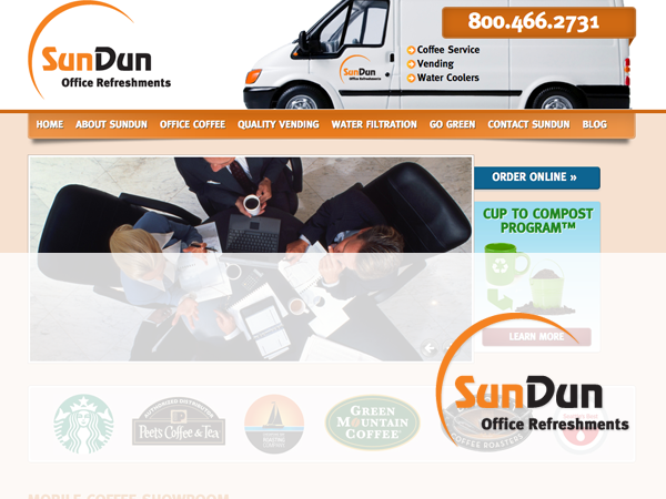 SunDun Refreshments Content Site