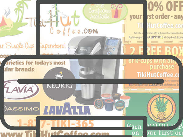 Tiki Hut Coffee Clipper Magazine Ad